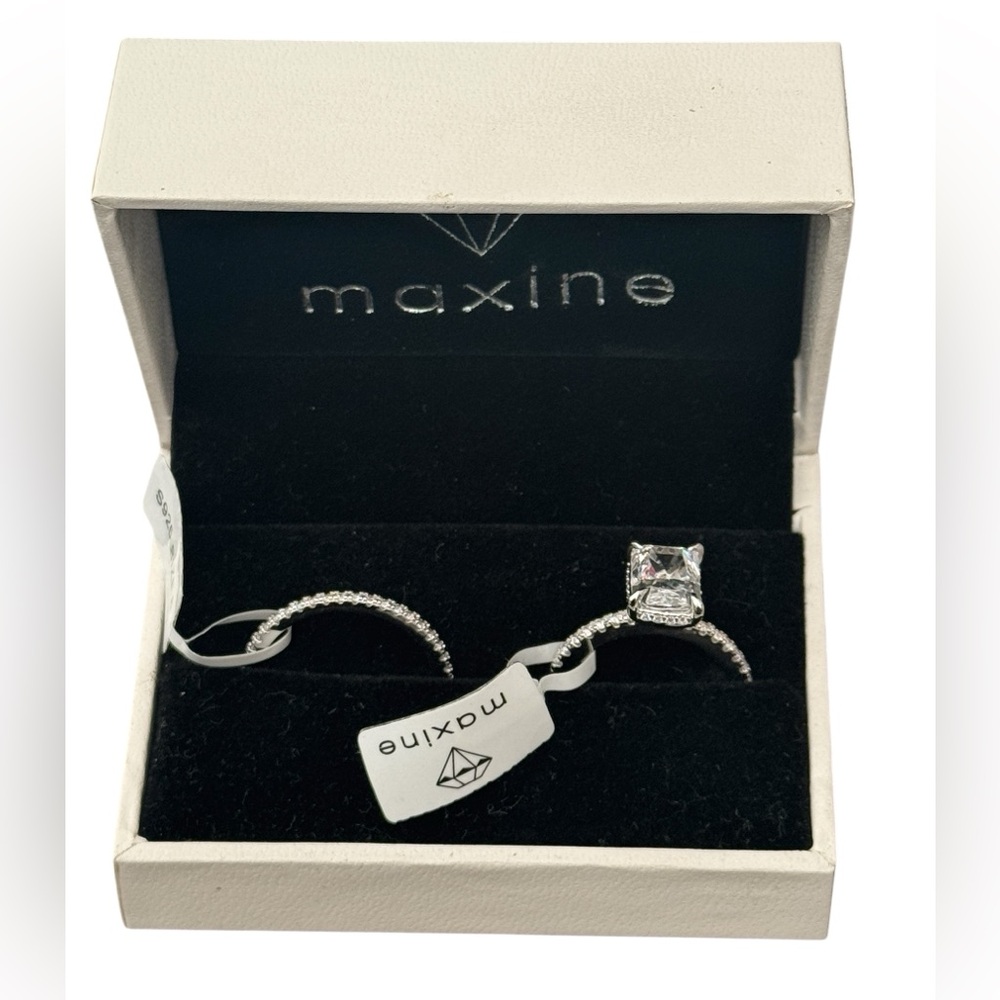 NWT Maxine Jewelry Silver Rings / Size 8 / S925 - Picture 10 of 10